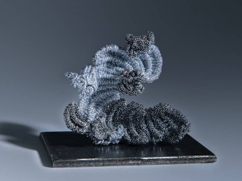 Sculpture fibre Sabine Halm envol
