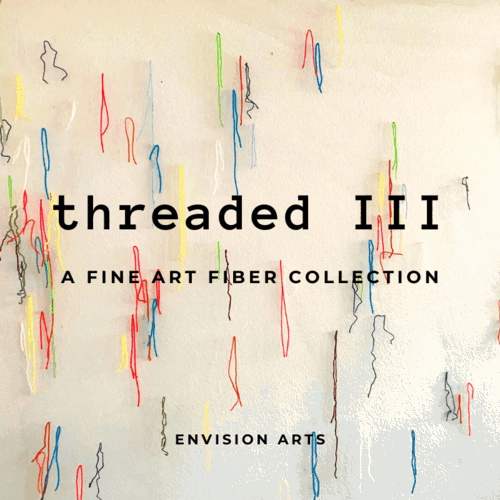 Exposition Thread III, collection d'art du fil sabine halm sculptures textile