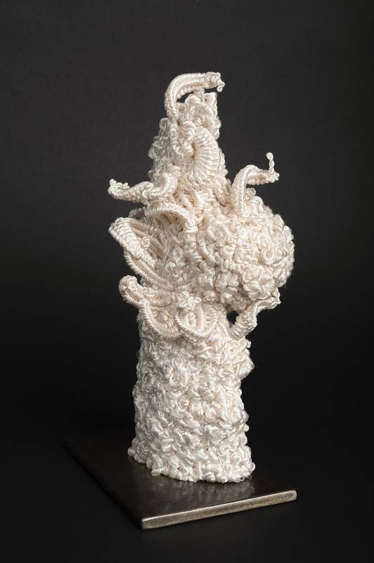 Textile sculptures Sabine Halm Histoire naturelle