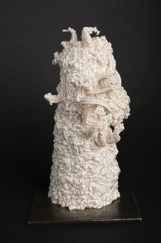 Textile sculpture Sabine Halm Histoire naturelle