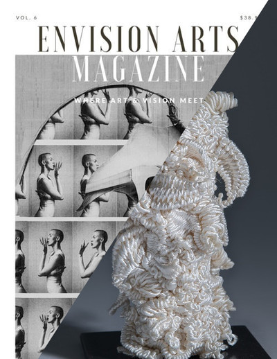 Art textile Sculptures fibre envision art